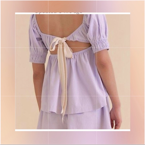 Free People Other - Rare!Sold out FP Donnie set Lilac!🎀